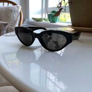 Mint condition RETROSUPERFUTURE SUPER DREW SUNGLASSES - BLACK Cat Eye 90s